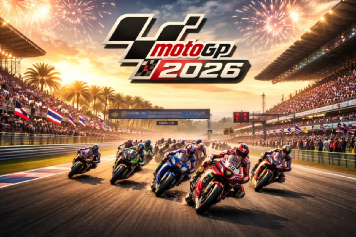 partenza gara motogp