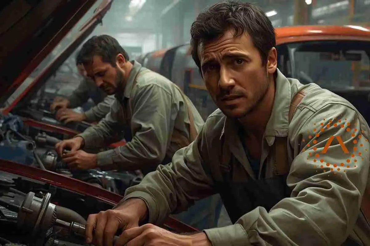 Operaio Stellantis crisi